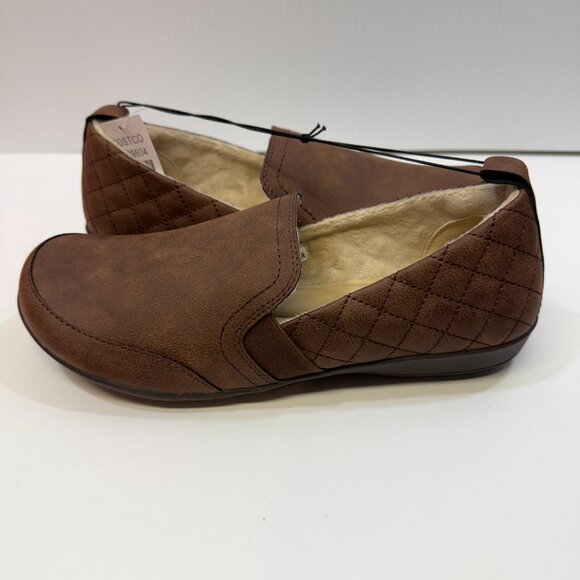 JSport by Jambu Lisa Slip-On Shoes | Brown | Fuzzy-Soft-Cozy | New in Box - Picture 4 of 8